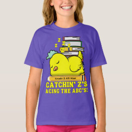 Camiseta Gracioso de vuelta a la escuela: el pollo durmiend