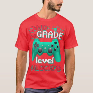 Camiseta Gracioso De Vuelta A La Escuela Segundo Grado Vide