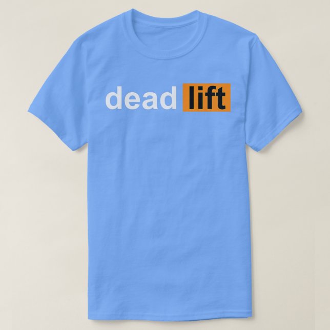 Camiseta Gracioso Deadlift Poderoso Bodybuilding Gym Sport (Diseño del anverso)