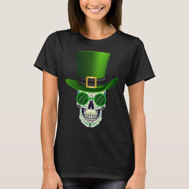 Camiseta Gracioso derrame de azúcar Saint Patricks Día de P (Anverso)