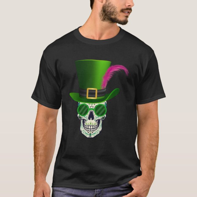 Camiseta Gracioso derrame de azúcar Saint Patricks Día de P (Anverso)