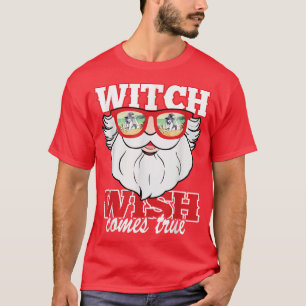 Camiseta Gracioso Descanso de Brujas Santa Sungafas se vuel