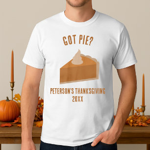 Camiseta Gracioso Día de Acción de Gracias de Calabaza