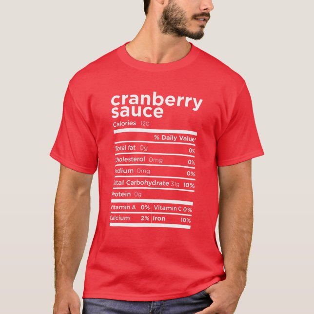 Camiseta Gracioso Día de Acción de Gracias por la Nutrición (Anverso)