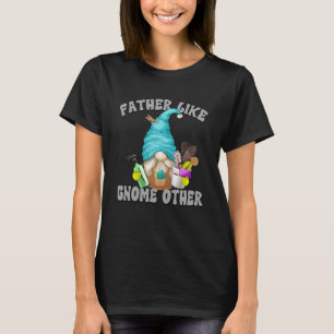 Camiseta Gracioso Día De Los Padres Gnome Abuelo Motif Para