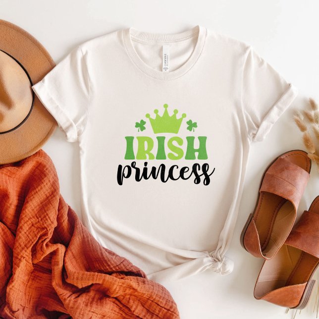 Camiseta Gracioso Día De San Patrón De La Princesa Irlandes (Subido por el creador)