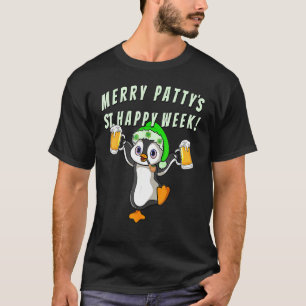 Camiseta Gracioso Día de Santa Patrocinadores Fiesta Pengui