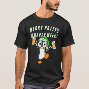 Camiseta Gracioso Día de Santa Patrocinadores Fiesta Pengui