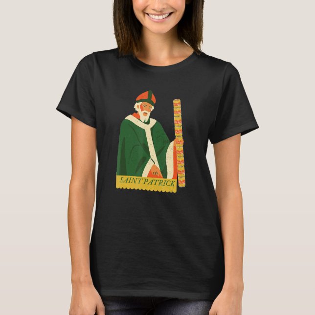 Camiseta Gracioso Día De Sta Patricks (Anverso)
