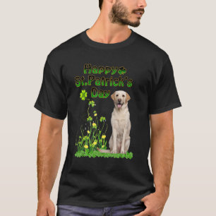 Camiseta Gracioso Día De Sta Patrocinadores Labrador Perro 