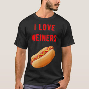 Camiseta Gracioso Día del Perro Caliente Weiner Lover Ketch