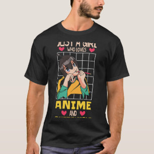 Camiseta Gracioso dibujo de anime manga para dibujar chicas
