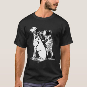Camiseta Gracioso Dibujo De Gato Artista De Tatuajes De Cam