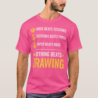 Camiseta Gracioso dibujo Esbozo de arte artista Dibujo más 
