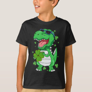 Camiseta Gracioso Dinosaurio St PaT-Rex Day St Patricks Day