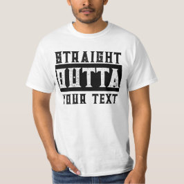 Camiseta Gracioso 'Directamente Fuera De Tu Texto' Parodia