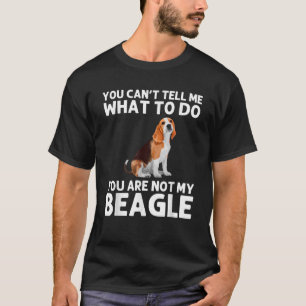 Camiseta Gracioso Diseño Beagle Para Hombres Mujeres Hound