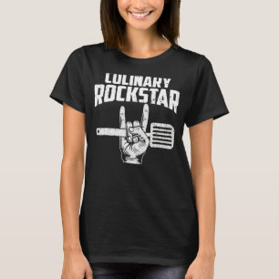 Camiseta Gracioso Diseño Culinario De Amante Para Hombres C