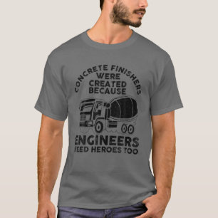 Camiseta Gracioso Diseño De Acabado De Hormigón Para Hombre
