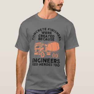 Camiseta Gracioso Diseño De Acabado De Hormigón Para Hombre