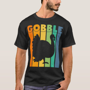 Camiseta Gracioso diseño de Acción de Gracias Turquía para 