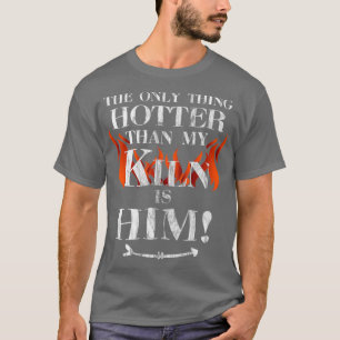 Camiseta Gracioso diseño de alfarería de arcilla para espos