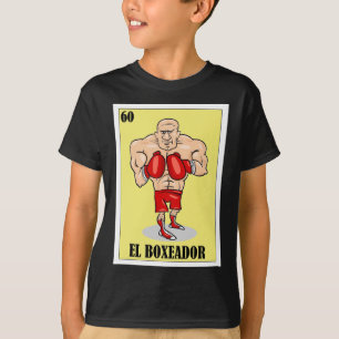 Camiseta Gracioso diseño de boxeo mexicano - El Boxeador 1