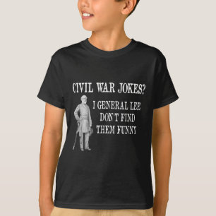 Camiseta Gracioso Diseño De Guerra Civil Para La Historia B