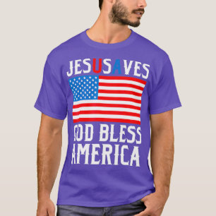 Camiseta Gracioso diseño de Jesucristo Jesucristo Salvar a
