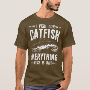 Camiseta Gracioso Diseño De La Pesca De Pescado De Pescado