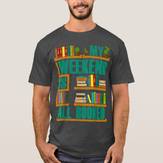 Camiseta Gracioso Diseño De Libros Para Hombres Biblioteca 