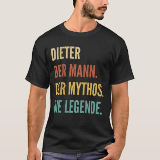 Camiseta Gracioso Diseño de Nombre Alemán - Dieter