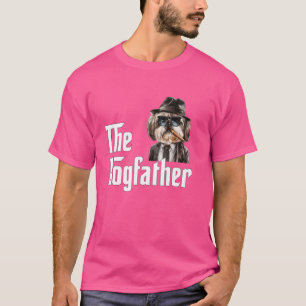 Camiseta Gracioso diseño de papá de perro shih tzu - El pad
