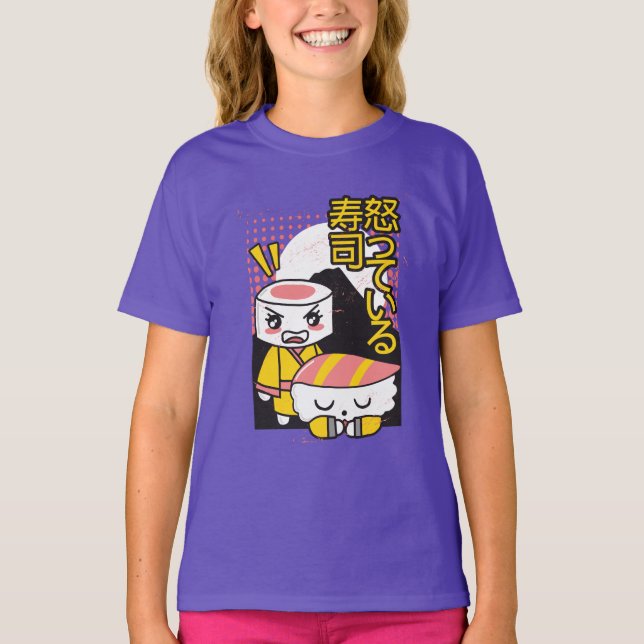 Camiseta Gracioso diseño de Personalizado de luchadores de  (Anverso)