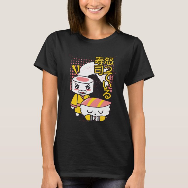 Camiseta Gracioso diseño de Personalizado de luchadores de  (Anverso)