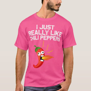 Camiseta Gracioso Diseño De Pimienta Chili Para Hombres Muj