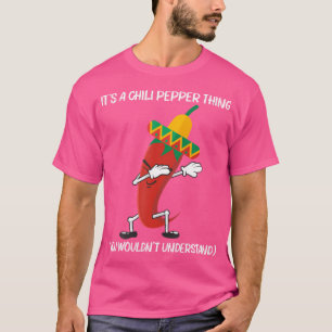 Camiseta Gracioso Diseño De Pimienta Chili Para Hombres Muj