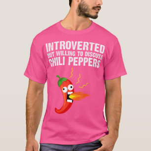 Camiseta Gracioso Diseño De Pimienta Chili Para Hombres Muj