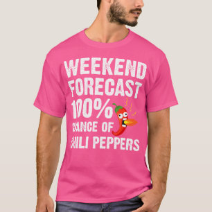 Camiseta Gracioso Diseño De Pimienta Chili Para Hombres Muj