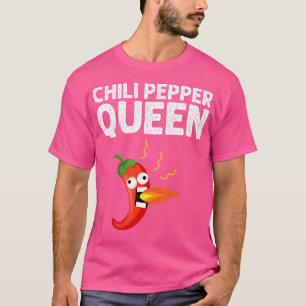 Camiseta Gracioso Diseño De Pimienta Chili Para Mujeres Mam