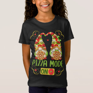 Camiseta Gracioso Diseño De Pizza Para El Verano Italiano C