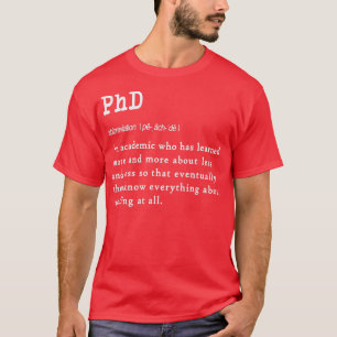 Camiseta Gracioso diseño de regalo de definición de doctora