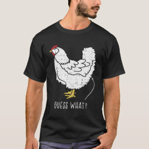 Camiseta Gracioso Diseño De Regalos De Pollos Butt Para Pol