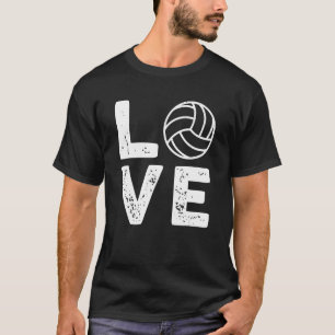 Camiseta Gracioso Diseño De Voleibol Para Hombres Mujeres V