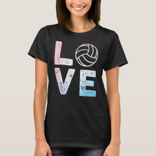 Camiseta Gracioso Diseño De Voleibol Para Hombres Mujeres V