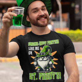 Camiseta Gracioso diseño del Día de San Patricio con Gnome