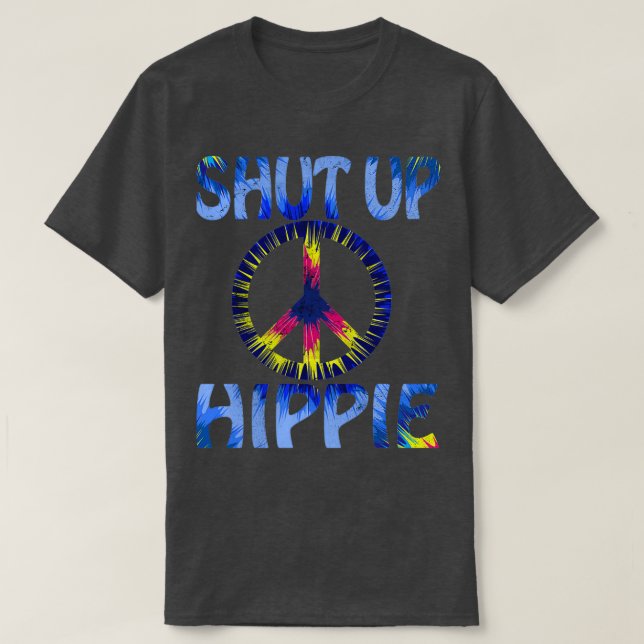 Camiseta Gracioso diseño hippie cierra página gráfica de Gu (Diseño del anverso)