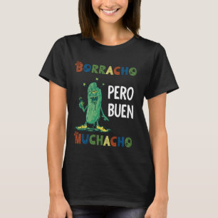 Camiseta Gracioso diseño mexicano de pollitas - Borracho pe