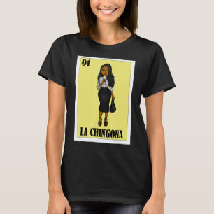 Camiseta Gracioso diseño mexicano para hispanas - La Chingo