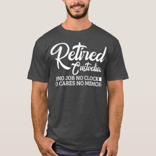 Camiseta Gracioso diseño retirado de regalo de retiro de c